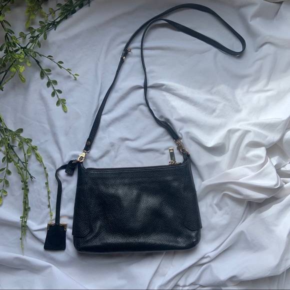 Henri Bendel Black Leather Crossbody Small Purse - Picture 5 of 13